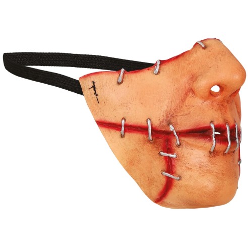 Masque bouche cousue