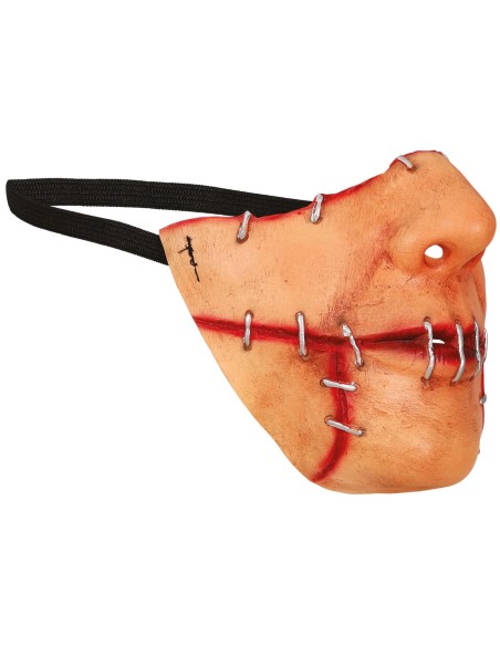 Masque bouche cousue