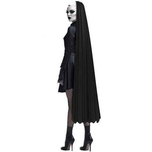 Coiffe de nonne longue 140cm