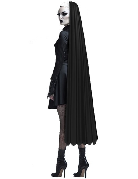 Coiffe de nonne longue 140cm