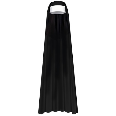 Coiffe de nonne longue 140cm