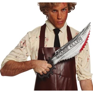 Poing américain avec couteau zombie killer