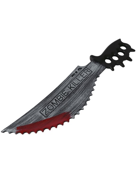 Poing américain avec couteau zombie killer