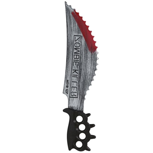 Poing américain avec couteau zombie killer