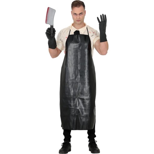Set accessoires boucher horreur pour déguisement Halloween adulte