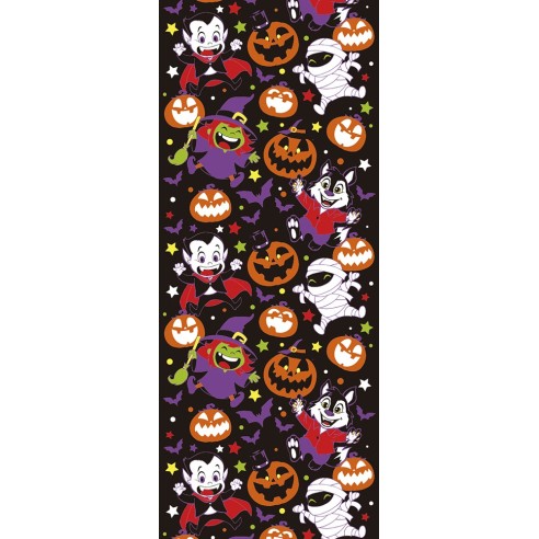 Chemin de table petits monstres Halloween
