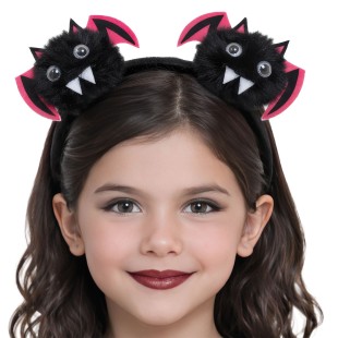 Serre-tête chauve-souris poilue