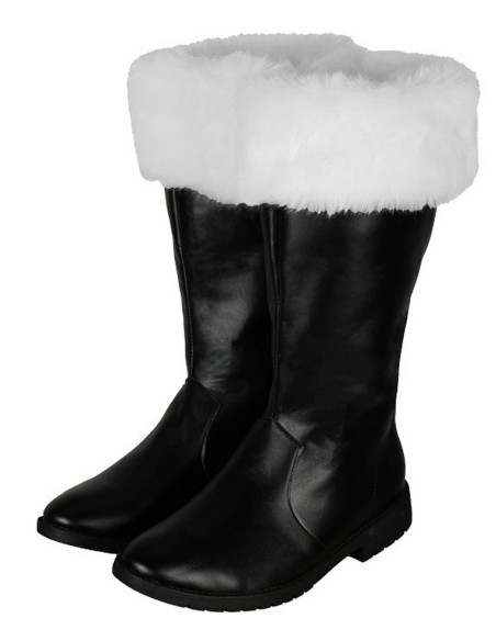Bottes de Pere Noel simili cuir
