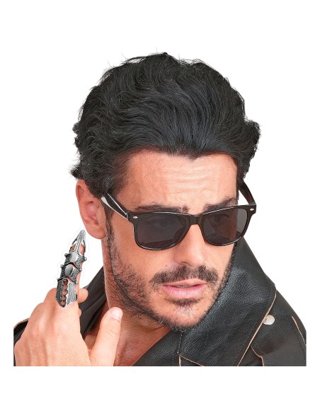 Bague armure argent