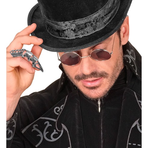 Bague armure argent