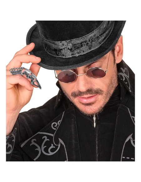 Bague armure argent