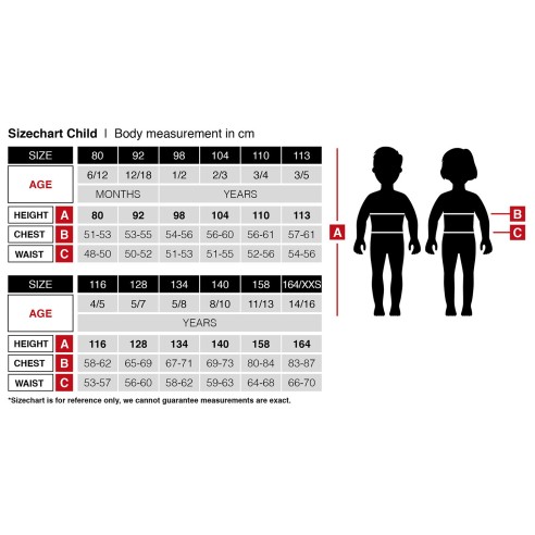 Déguisement squelette bébé guide des tailles