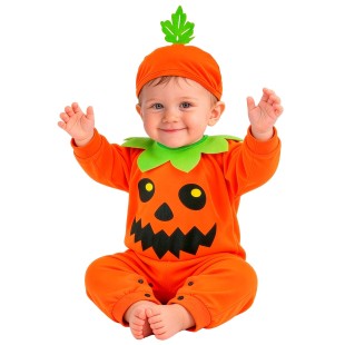 Déguisement citrouille bébé