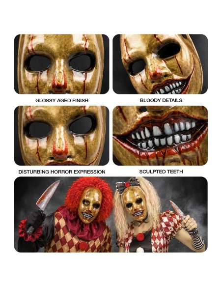 Masque clown psycho