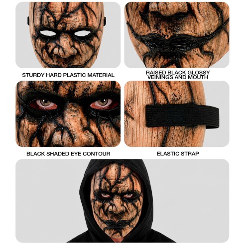 Masque zombie empoisonné