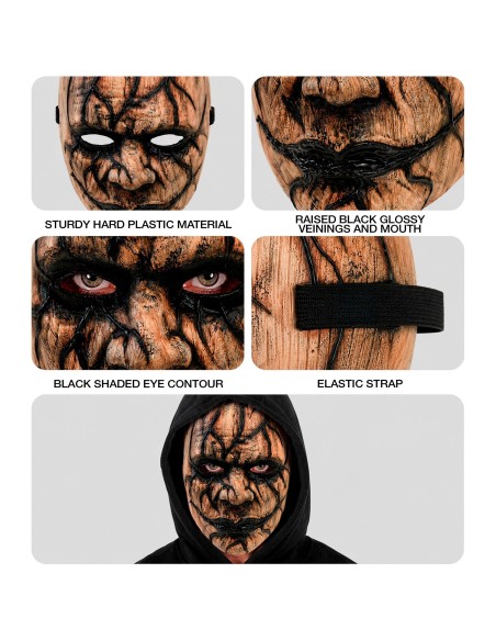 Masque zombie empoisonné