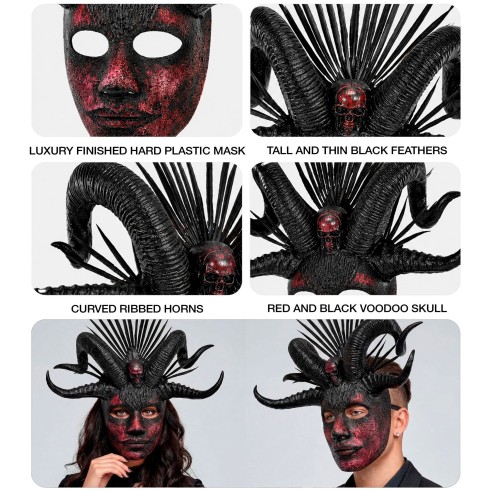 Masque prêtre vaudou