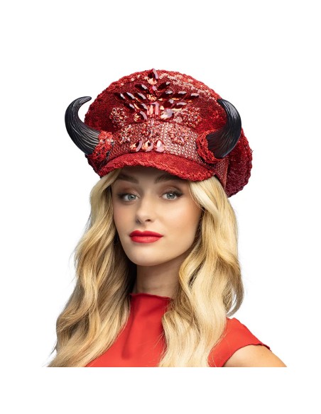 Casquette cornes de diable Sinmaster