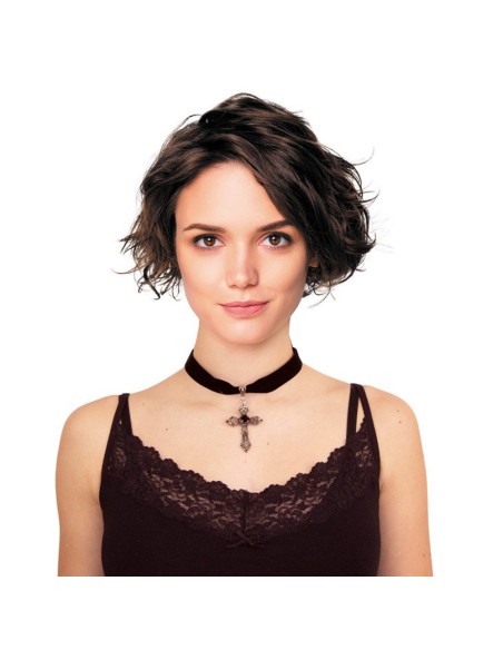 Collier croix gothique