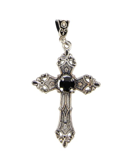 Collier croix gothique