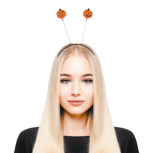Serre-tête mini citrouilles