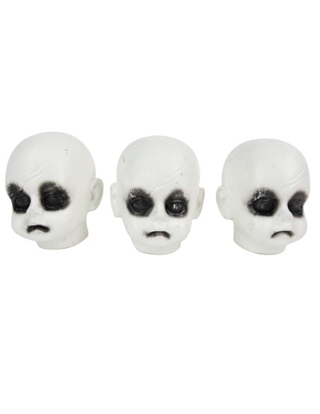 3 têtes de poupées maudites