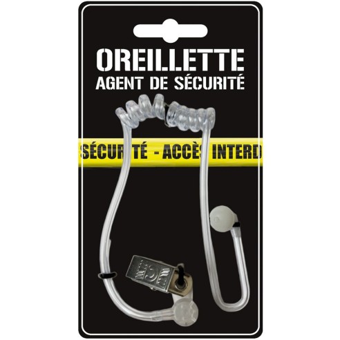 Oreillette agent de sécurité