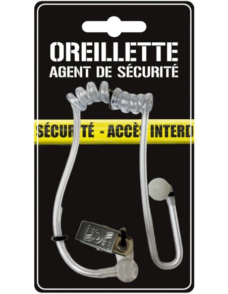Oreillette agent de sécurité