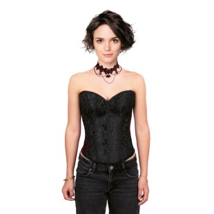 Corset femme noir