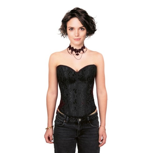 Corset femme noir