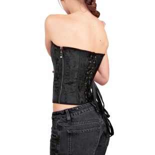 Corset femme noir 2