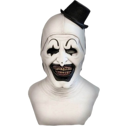 Masque clown horreur avec chapeau