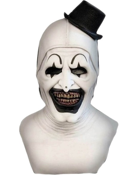 Masque clown horreur avec chapeau