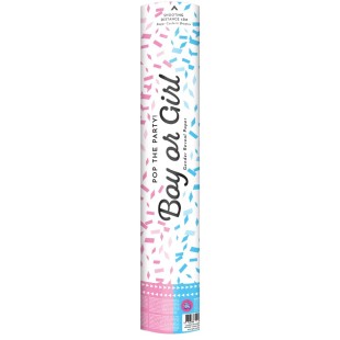 Canon à confettis gender reveal