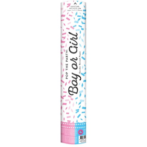 Canon à confettis gender reveal