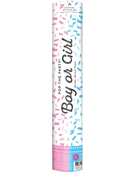 Canon à confettis gender reveal