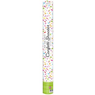 Canon à confettis multicolores