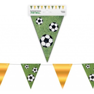 Guirlande fanions thème football 3m