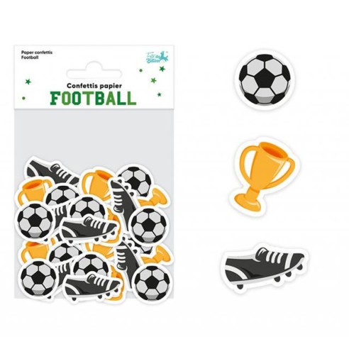 Confettis de table thème football