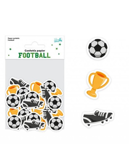 Confettis de table thème football