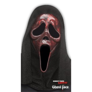 Masque Ghost Face red marble