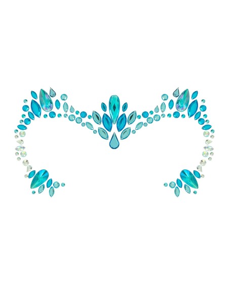 Strass visage maquillage reine des glaces