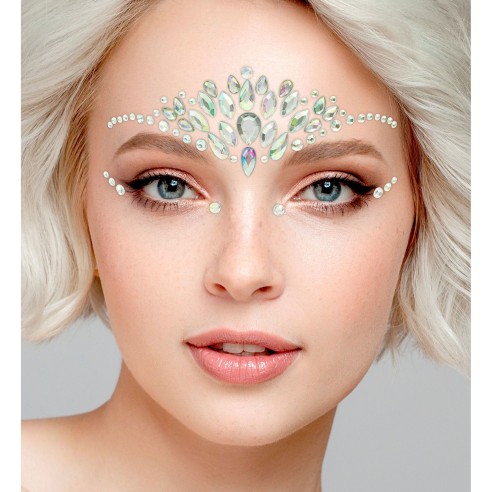 Strass visage maquillage festival