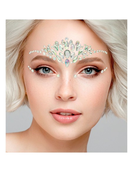 Strass visage maquillage festival