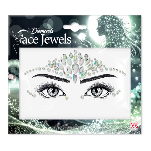 Strass visage maquillage festival