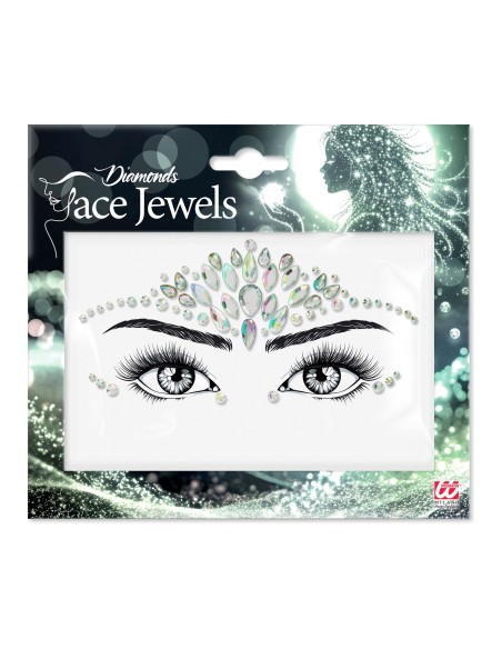 Strass visage maquillage festival