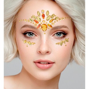 Strass visage brillant festival 2