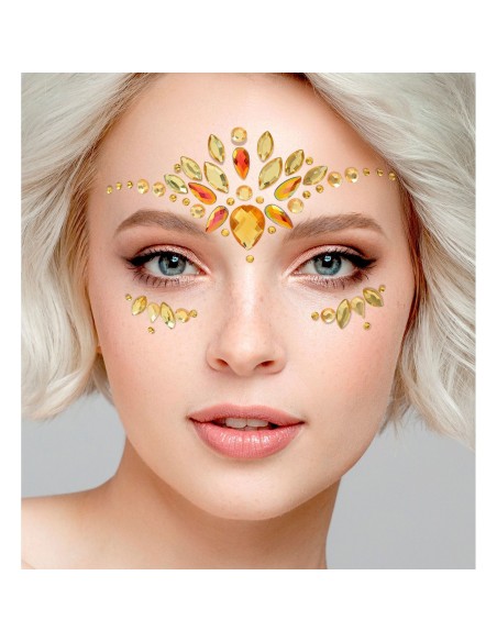 Strass visage brillant festival