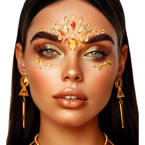 Strass visage brillant festival
