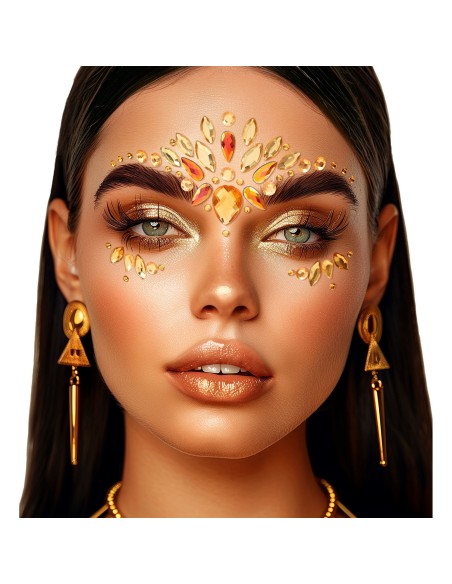 Strass visage brillant festival